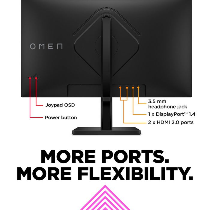 HP OMEN 27q Monitor Gaming 27 pulgadas QHD 165 Hz