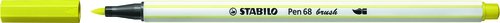 STABILO PEN 68 BRUSH Rotulador Punta Pincel Amarillo Fluorescente (Set de 10) STABILO PEN 68 BRUSH Rotulador Punta Pincel Amarillo Fluorescente (Set de 10)
