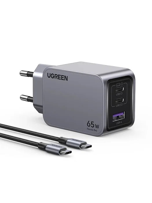 Ugreen Nexode Pro 65W con cable USB-C