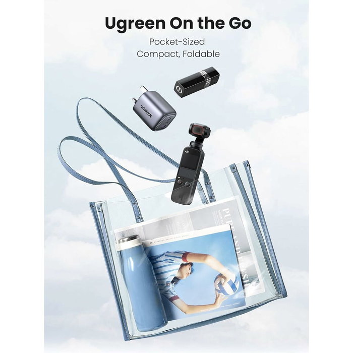 Ugreen Nexode Pro 65W GaN Gris con cable USB-C 25871