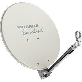 Kathrein KEA 650/W Antena Parabólica SAT EUROLINE 65cm Blanco, 36 dBi, Frecuencia 10.7-12.75 GHz, Elevación 0-80°