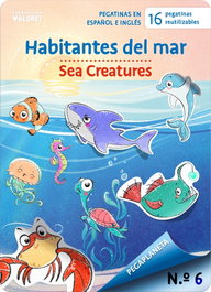 CUENTOS CON VALORES PEGAPLANETA 6. Habitantes del mar - Sea Creatures
