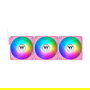 Thermaltake CT140 EX Ventilador PC 140mm Reverse ARGB Sync Rosa 3 Unidades