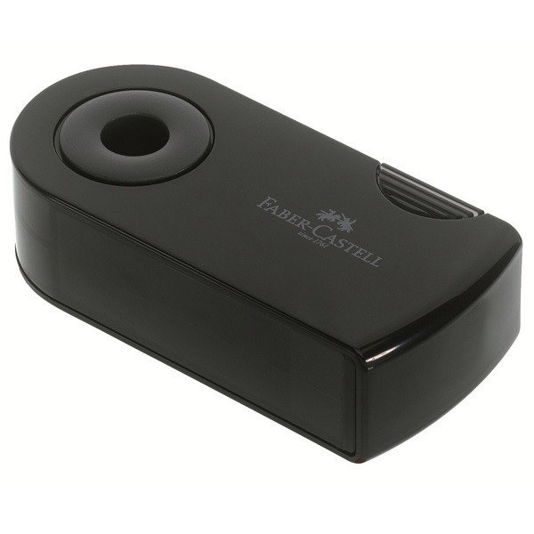Faber Castell Afilalápices Doble Funda y Depósito Negro