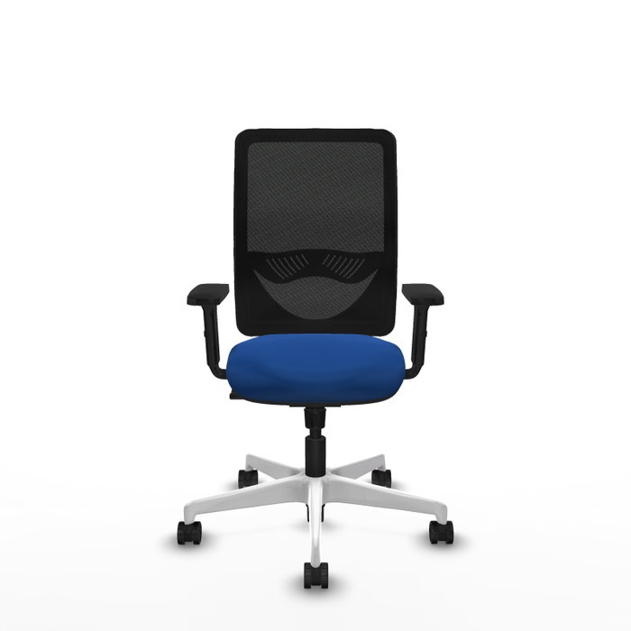 PIQUERAS Y CRESPO Silla de oficina Zulema con mecanismo Sincro, Azul y Negro PIQUERAS Y CRESPO Silla de oficina Zulema con mecanismo Sincro, Azul y Negro