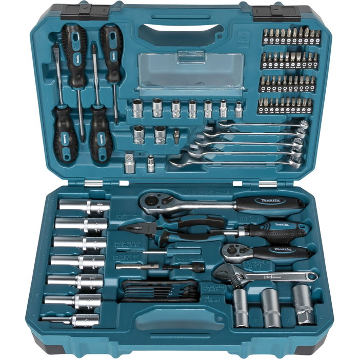 Makita E-08458 Set de herramientas profesional de 87 piezas Makita E-08458 Set de herramientas profesional de 87 piezas