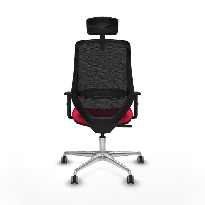 PIQUERAS Y CRESPO Silla de oficina Mardos con Mecanismo Sincro Rojo y Negro PIQUERAS Y CRESPO Silla de oficina Mardos con Mecanismo Sincro Rojo y Negro