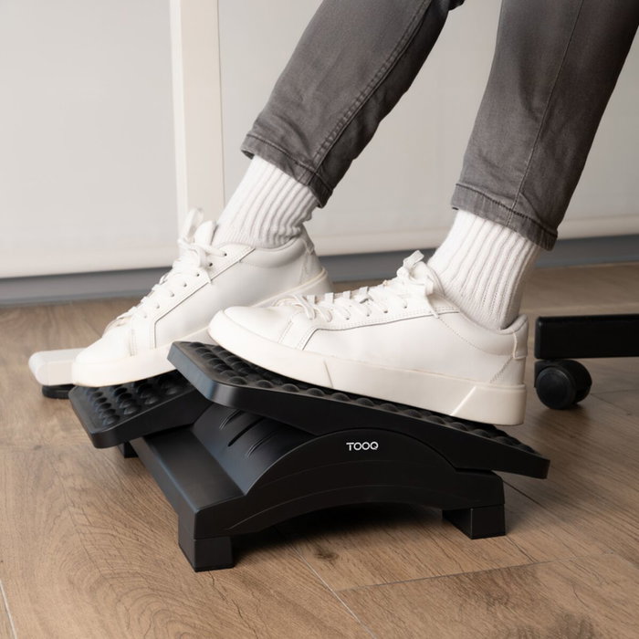 Tooq Reposapiés Ajustable TQFR0604-B Negro