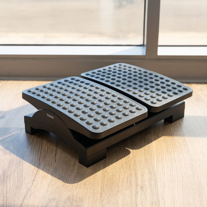 Tooq Reposapiés Ajustable TQFR0604-B Negro