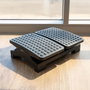Tooq Reposapiés Ajustable TQFR0604-B Negro