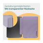 PocketBook Shell Transparent Cover Light Purple para Serie Verse, 6 pulgadas