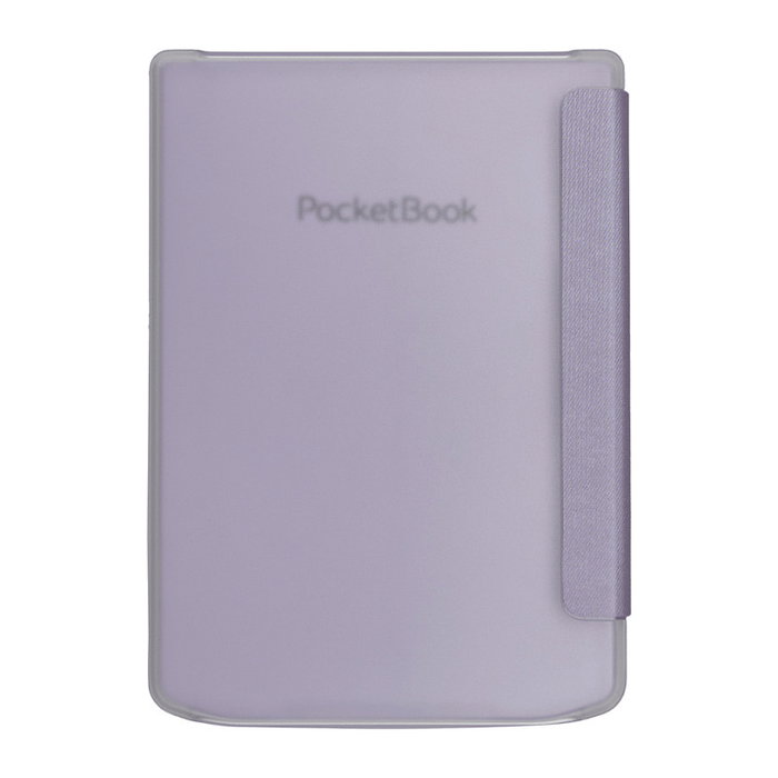 PocketBook Funda SH-TR-634-LPL-WW Folio Transparente Lavanda de Microfibra y Cuero PU para eReader Verse, Verse Lite, Verse Pro