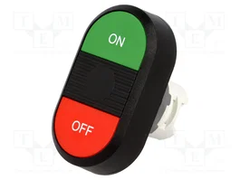 ABB Interruptor doble 22mm rojo/verde