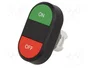 ABB Interruptor doble 22mm rojo/verde