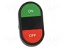 ABB Interruptor doble 22mm rojo/verde