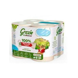 Grazie Natural Papel Higienico Doble Capa 8 Rollos Bio Orgánico