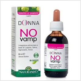NATURANDO Donna No Vamp 50ml Gotas para Menopausia con Lúpulo, Apto Veganos
