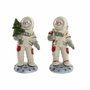 DKD Home Decor Figura de Resina Astronauta Surtido de 2 Unidades