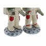 DKD Home Decor Figura de Resina Astronauta Surtido de 2 Unidades