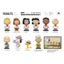 Monogram Int. Peanuts Colgantes PVC 3D Snoopy Series 2 (24)