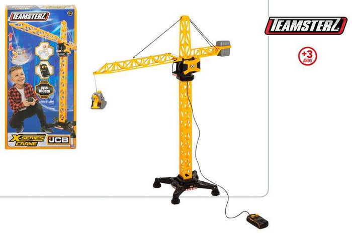 Color Baby Grua Eléctrica Construcción con Control Remoto