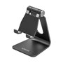 Aisens Soporte de Sobremesa Ajustable Tamaño M Negro para Móvil y Tablet
