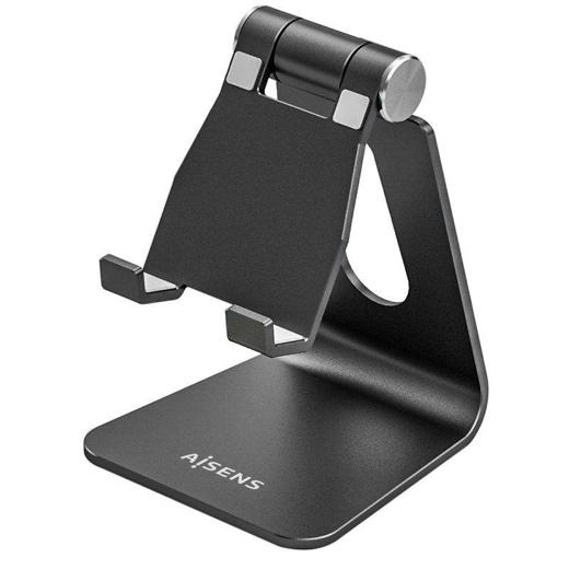 Aisens Soporte Sobremesa M Ajustable 1 Pivote para Móvil y Tablet Negro Aisens Soporte Sobremesa M Ajustable 1 Pivote para Móvil y Tablet Negro