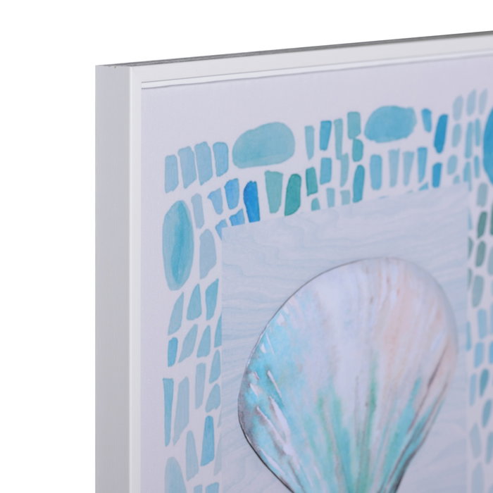 Cuadro Impresión Conchas 3/M Lienzo 40 X 2,30 X 40 cm (Set de 3) Cuadro Impresión Conchas 3/M Lienzo 40 X 2,30 X 40 cm (Set de 3)