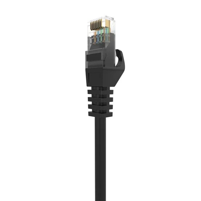 Aisens Cable de red latiguillo RJ45 Cat.6a UTP AWG24 0,5 m Negro