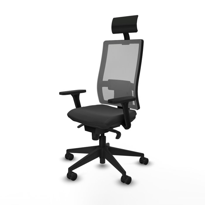 PIQUERAS Y CRESPO Silla de oficina Horna con mecanismo Sincro, Gris PIQUERAS Y CRESPO Silla de oficina Horna con mecanismo Sincro, Gris