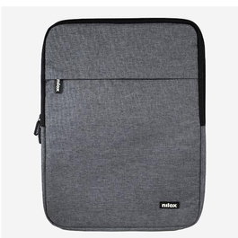 Nilox SLEEVE 14.1 - Funda Acolchada Gris para Tablets y Portátiles Hasta 14.1 Pulgadas (35.8 cm) - Universal, Ligera con Compartimento Accesorios