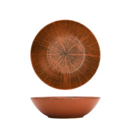 Summa Forest Terracota Plato Hondo Coupe 22 cm (Set de 6)