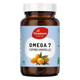 EL GRANERO Omega 7 de Espino Amarillo - 140 mg de Acido Palmitoleico, Aceite de Espino Amarillo, Complemento Alimenticio, Suplemento Natural