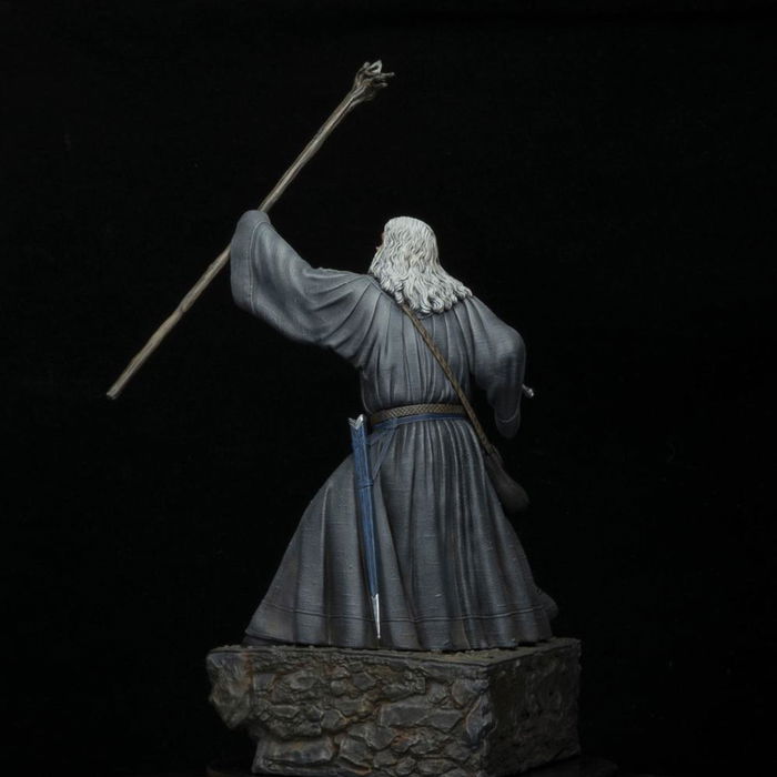 Weta Workshop Figura Coleccionable Gandalf El Gris de El Señor de los Anillos Minas de Moria - Inspirada en las películas de Peter Jackson (Sd toys) Weta Workshop Figura Coleccionable Gandalf El Gris de El Señor de los Anillos Minas de Moria - Inspirada en las películas de Peter Jackson (Sd toys)