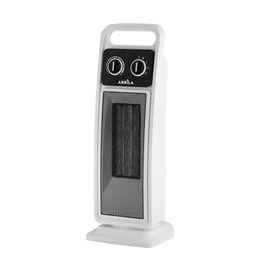 Termoventilador Cerámico Vertical Brasil 2000W Blanco 2 Potencias Oscilante Antivuelco Termostato 50.7x19x18.3cm