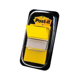 Post-it Banderitas Index 680-5 Amarillo con Dispensador 50 Unidades