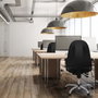 PIQUERAS Y CRESPO Silla de oficina Algarra Naranja con Brazos 2D