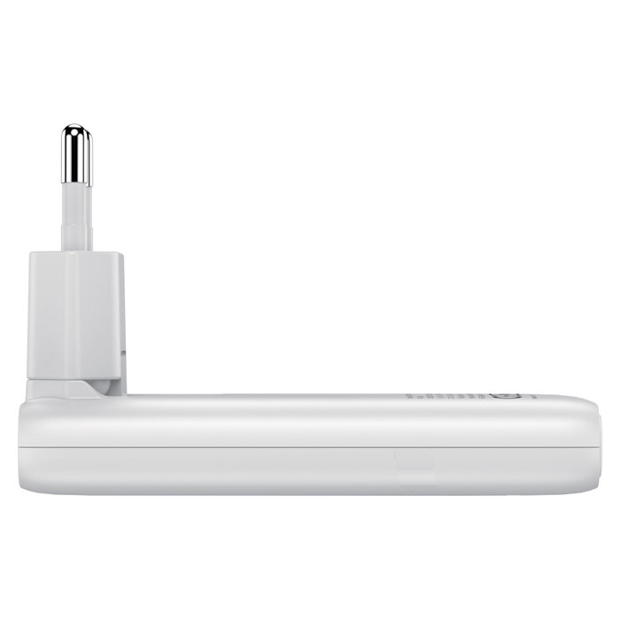 Verbatim Cargador GaN Fold 'n' Go 65W con 2 Puertos USB-C Blanco Verbatim Cargador GaN Fold 'n' Go 65W con 2 Puertos USB-C Blanco