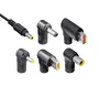 Trust Cargador para Portátil Lenovo 90W - Adaptador AC Maxo con 5+1 Conectores Intercambiables, Cable 120cm/180cm, 19V 4.74A, Negro