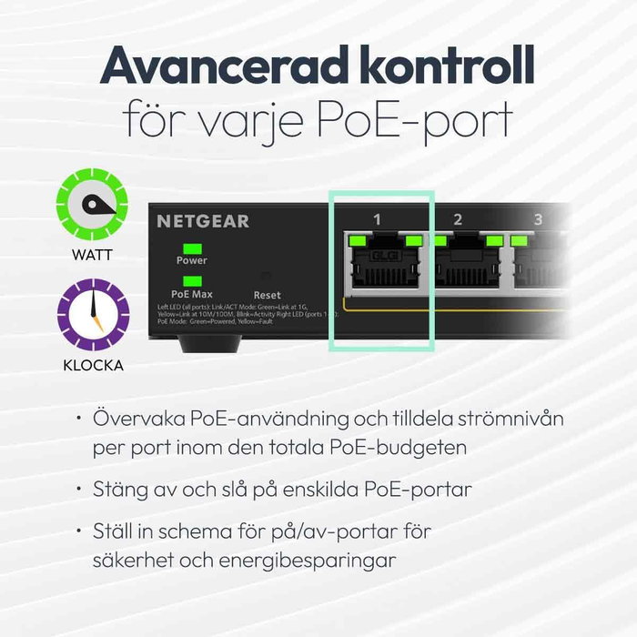 NETGEAR GS310TPv2 Switch Gestionado 8 x Gigabit PoE+ y 2 x SFP NETGEAR GS310TPv2 Switch Gestionado 8 x Gigabit PoE+ y 2 x SFP