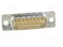 HARTING Conector D-Sub Macho de 15 Pines para Transferencia de Datos