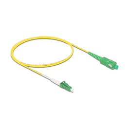 DeLOCK Cable de Fibra Óptica LC-APC a SC-APC Simplex Singlemode OS2, 1 m