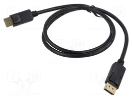 SAVIO Cable DisplayPort 1.2 Negro 1m