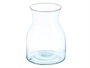 Giftdecor Jarron Cristal Transparente Ancho Forma 20 cm (Set de 12)