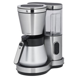 WMF Lono Aroma Cafetera de Filtro Térmica 1 L, 800 W, 8 Tazas, Anti-Goteo, Anti-Escala, Negro/Plata, 0412310011