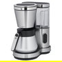 WMF Lono Aroma Cafetera de Filtro Térmica 1 L, 800 W, 8 Tazas, Anti-Goteo, Anti-Escala, Negro/Plata, 0412310011