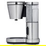 WMF Lono Aroma Cafetera de Filtro Térmica 1 L, 800 W, 8 Tazas, Anti-Goteo, Anti-Escala, Negro/Plata, 0412310011