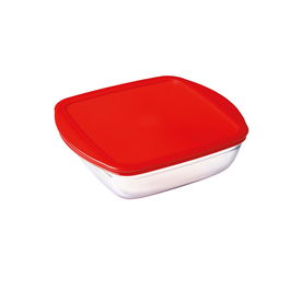 Recipiente Cuadrado Vidrio Cook&Store Ocu Ô Cuisine 20x17x6 cm -1 L