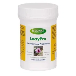 MEDNAT Lactypro 30 Cap. Complemento Probiótico para Flora Vaginal