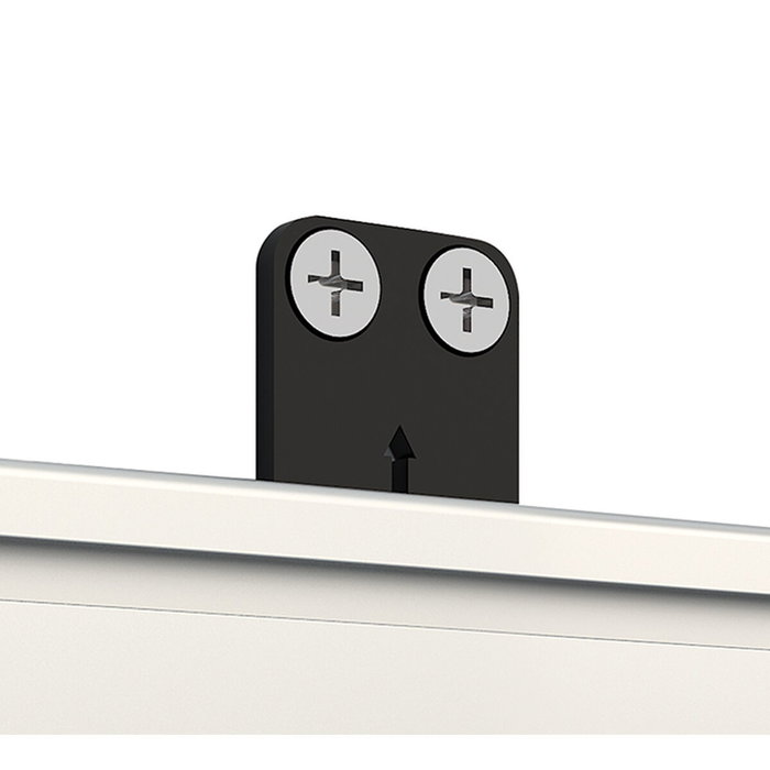 B-Tech B-Tech System X Rail Mounting Bracket - 5 mm, Negro